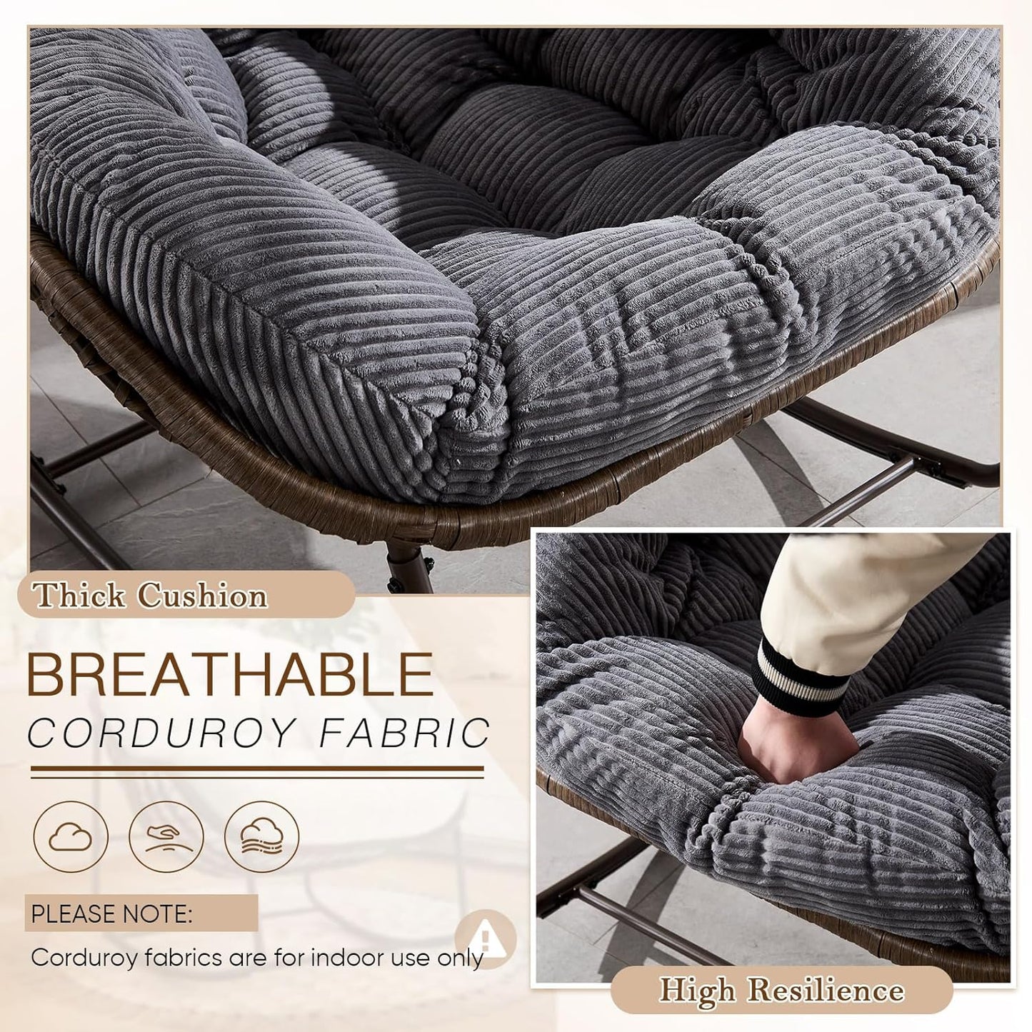 🛒 LAST CHANCE TO OWN! Premium Hanging Chair - Almost Sold Out!